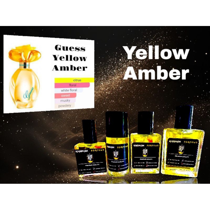 Gues Y3lL0w Amb3r By Khadijah Parfume | Parfum Pria & Wanita | Best Seller