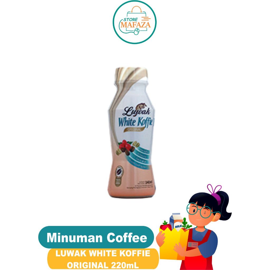 

LUWAK WHITE KOFFIE ORIGINAL BTL 220mL