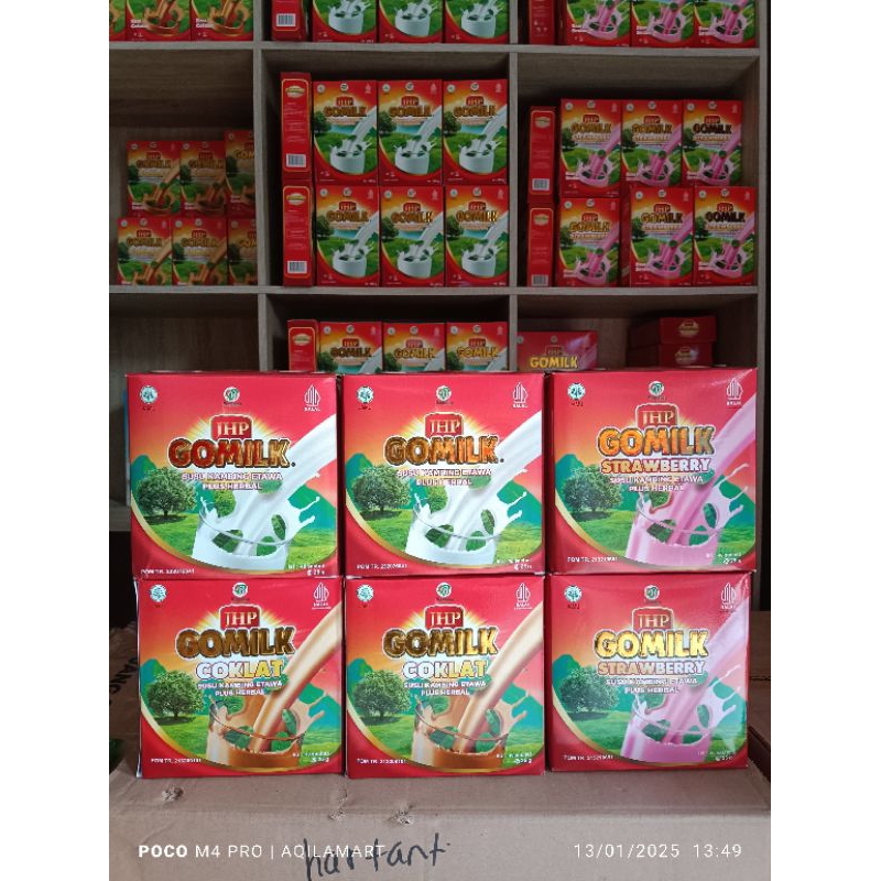 

Paket Gomilk Sachet 2kg / 2 box sachet / isi 80 sachet Gomilk susu kambing etawa