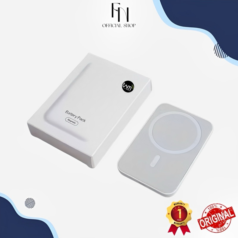 Powerbank MagSafe iPhone 5000mAh for iph X XR XSMAX 11 11 PRO 11 PRO MAX 12 PRO 12 PRO MAX 13 13 PRO