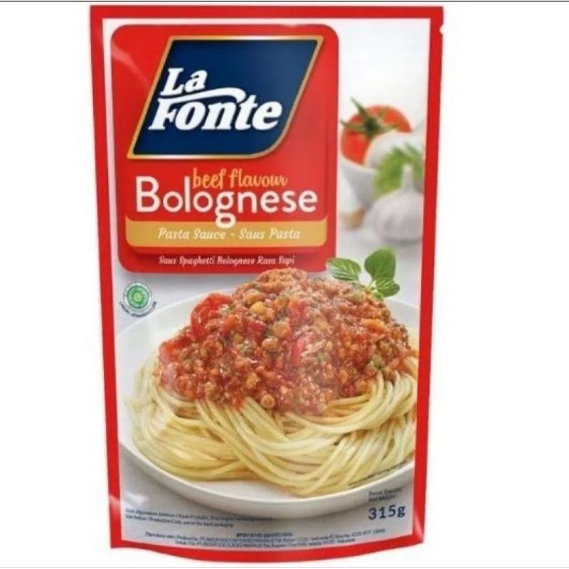 

LA FONTE SAUS PASTA BOLOGNESE 315GR