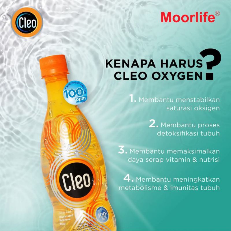 CLEO OXYGEN