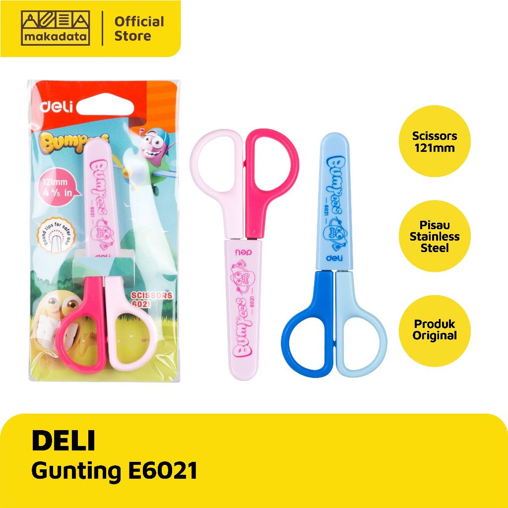 

DELI GUNTING / SCISSORS E6021 (1 PCS) MURAH