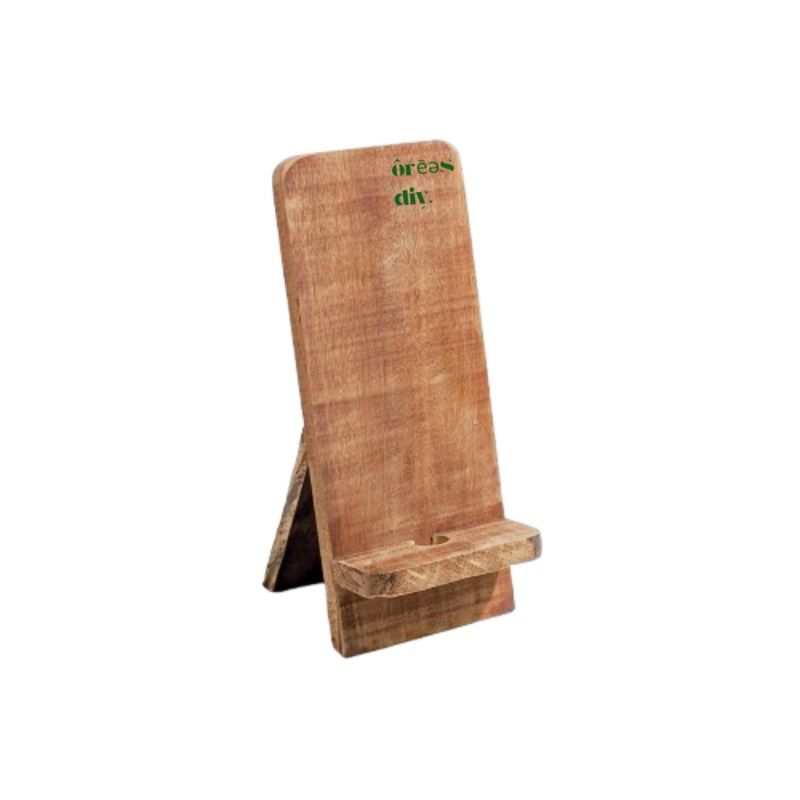 STAND HP KAYU HOMEMADE| SANDARAN HP KAYU ULIN UNTUK NONTON