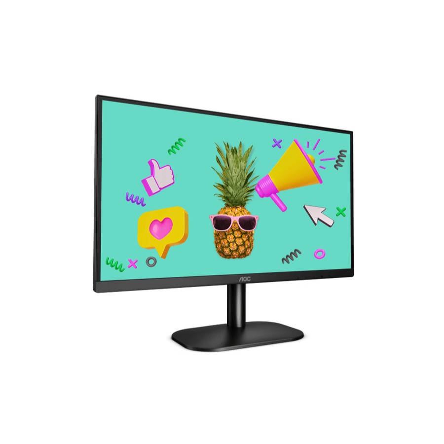 Monitor LED AOC 24" 24B2XHM VA 1080p 75Hz VGA HDMI VESA Garansi Resmi