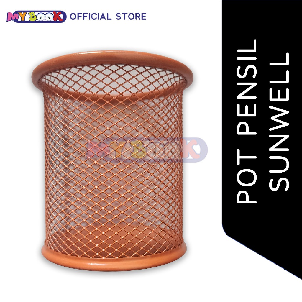 

Sunwell Desk Pen Tempat Pensil Bulat