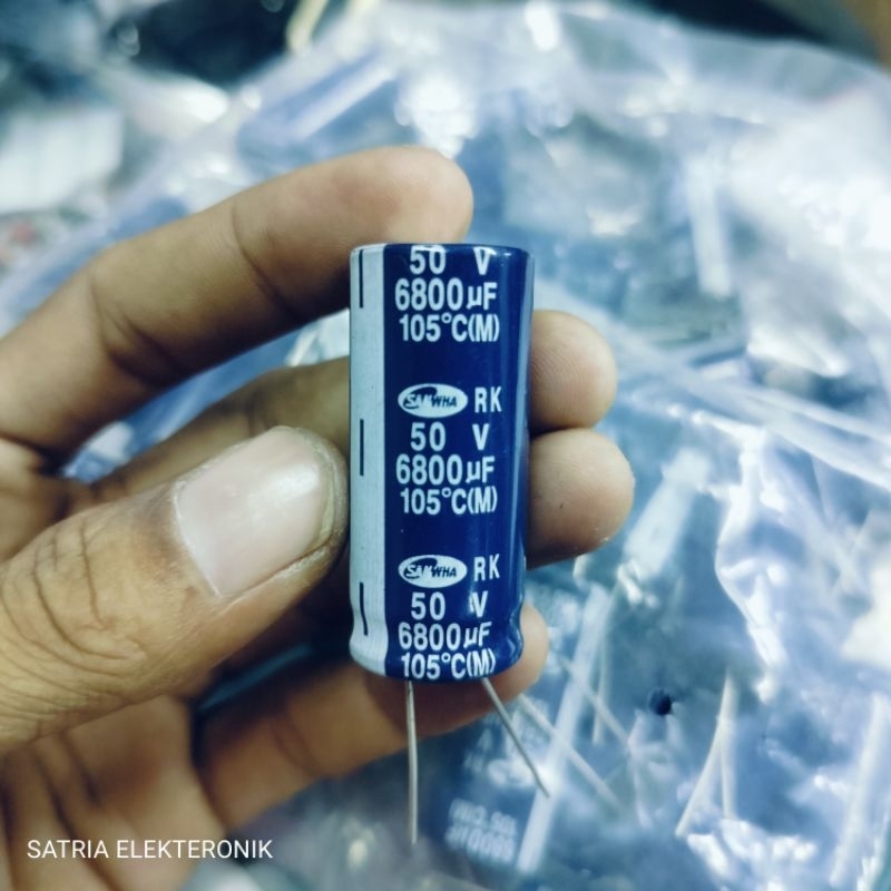 Elco 6800uf - 50v Elco