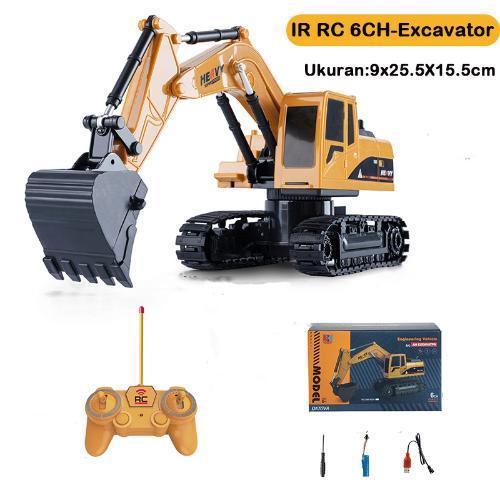 Mainan Beko Excavator Remote Control RC Eskavator Remote