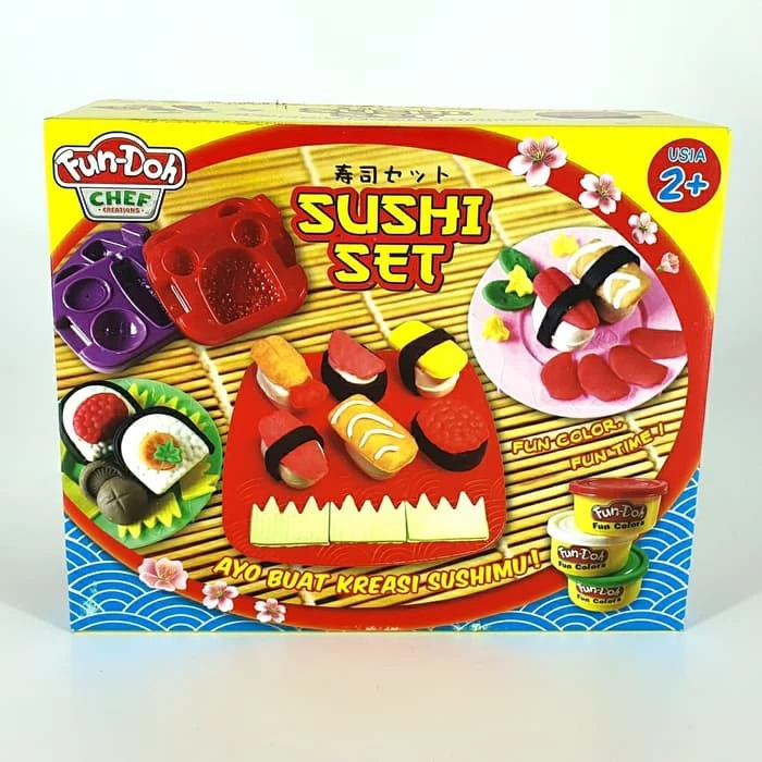 Mainan Edukasi Anak Fun Doh Sushi Set Fun Doh 28065