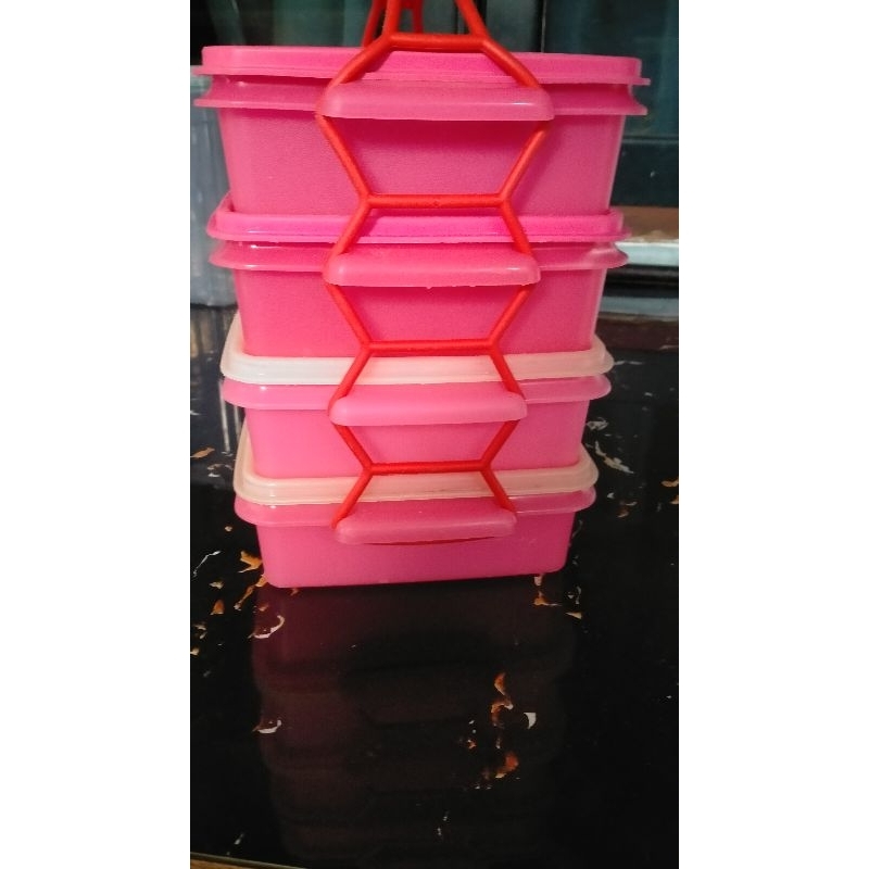Rantang tupperware preloved