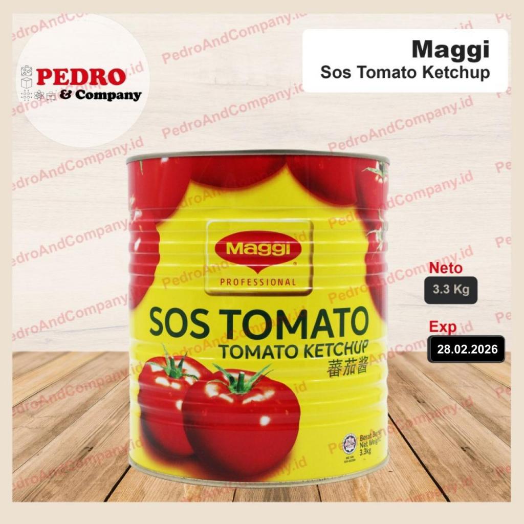 

Maggi sos tomato ketchup sauce 3.3 kg - saus tomat import