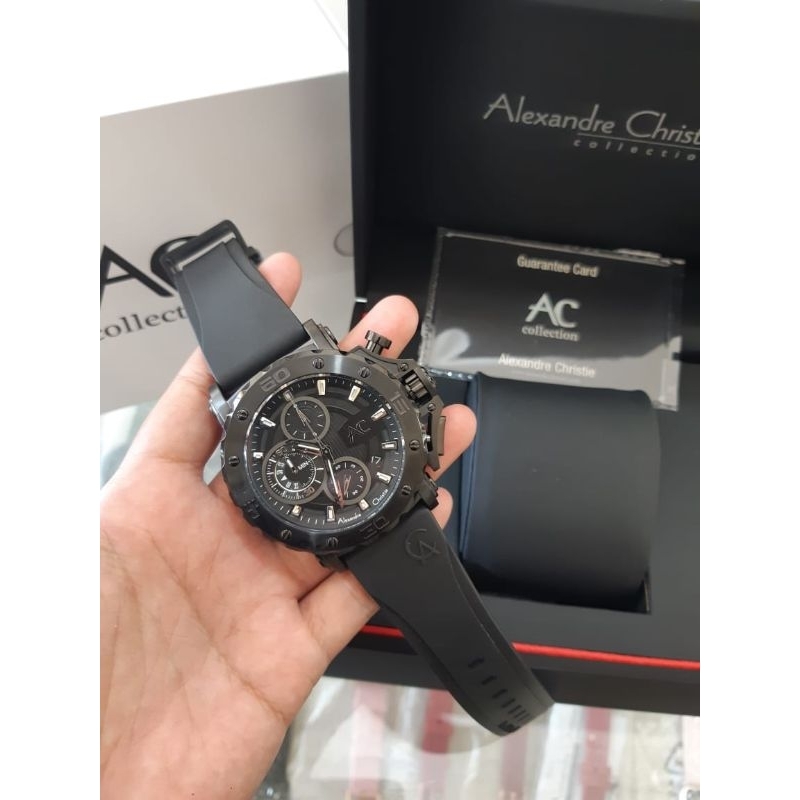 Alexandre Christie Pria AC 9205 MC Collection Rubber Strap Original