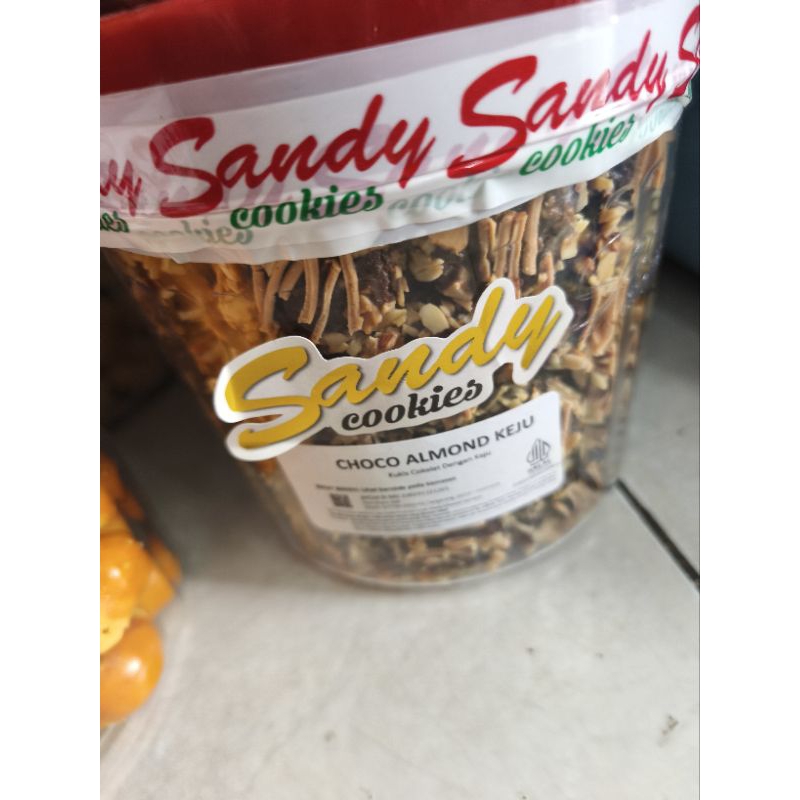 Sandy Choco Almond Keju Premium kuker