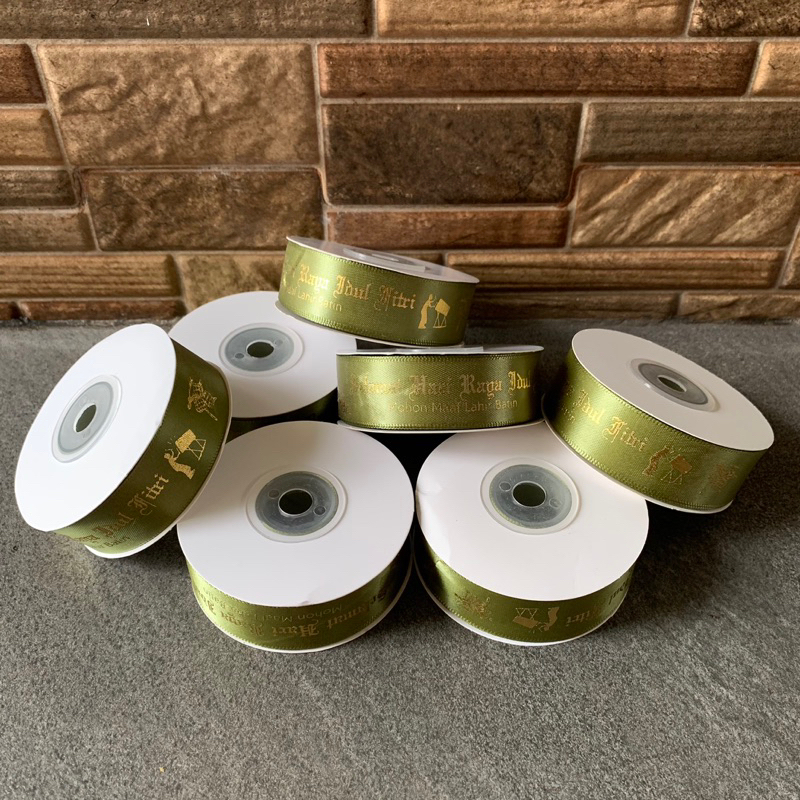 

PITA IDUL FITRI/PITA EID MUBARAK 2,5CM PER ROLL
