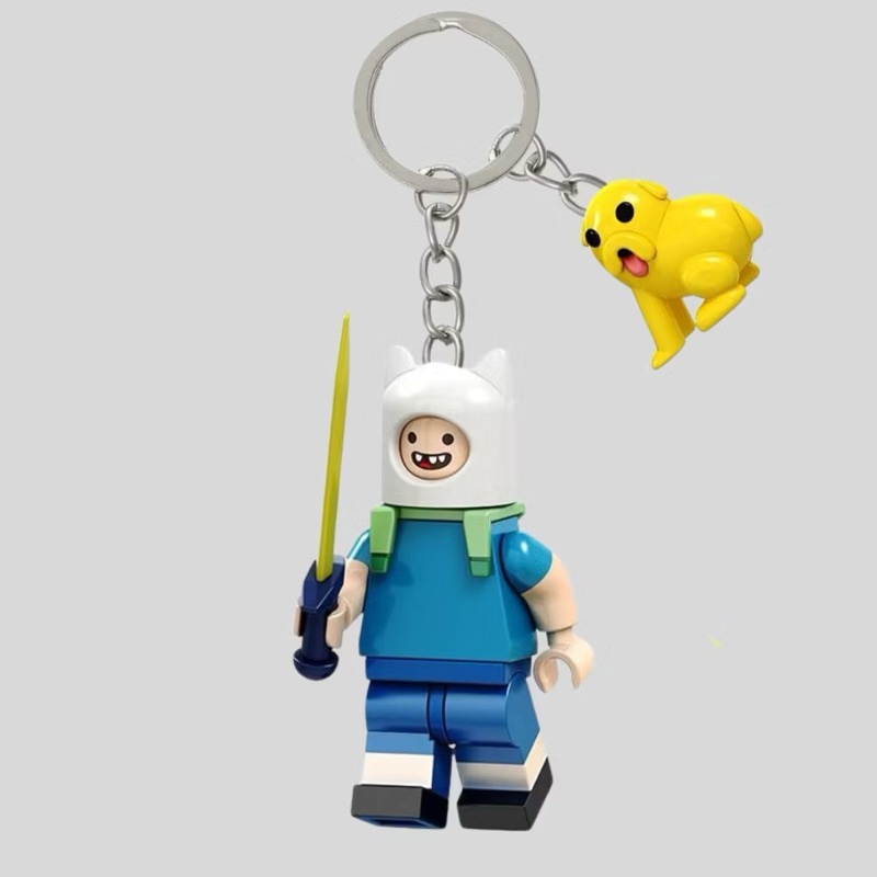Adventure Time LEGO Keychain Gantungan Kunci LEGO Adventure Time