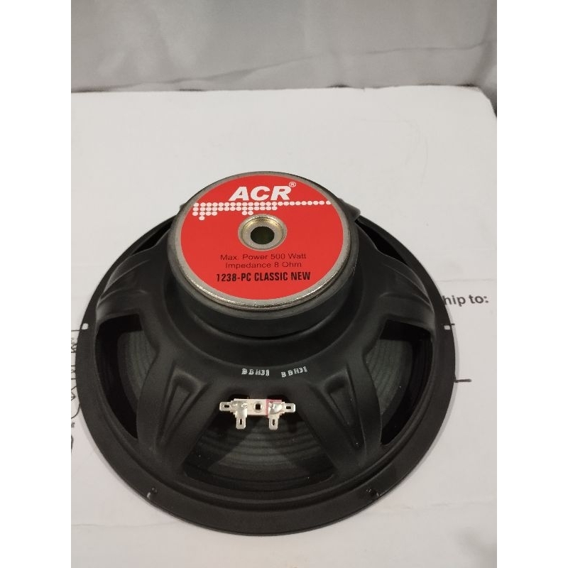 Speaker Komponen 12 inch ACR 1238 original acr 500 watt