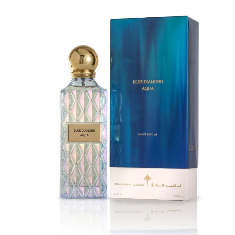 Parfum IBRAHEEM AL QURASHI BLUE DIAMOND - AQUA 200ml | Parfum Original Saudi
