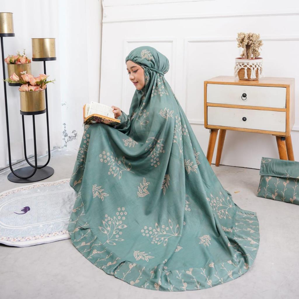 MUKENA BALI DEWASA JUMBO / MUKENA GRANIT DEWASA XXL / MUKENA RAYON / MUKENA TRAVEL