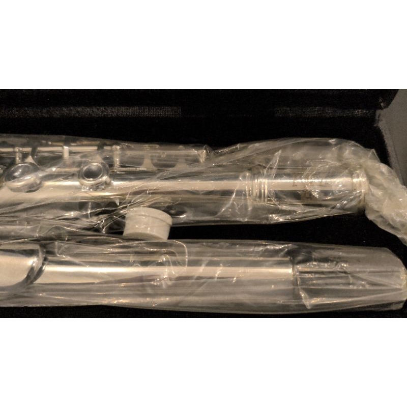 KM Flute silver plated + buku a tune a day
