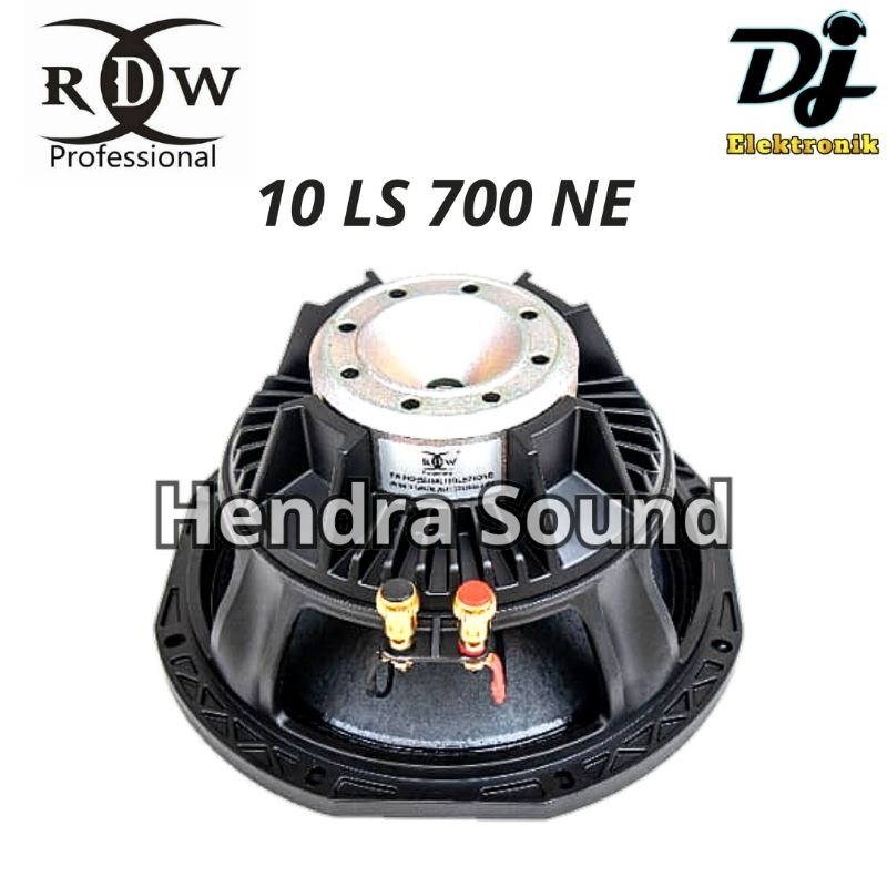 RDW ● 10 LS 700 NE / 10 LS700 NE - Speaker Komponen (10 inch)