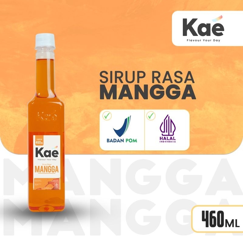 

KAE Sirup Mangga - Mango Syrup 460 ml