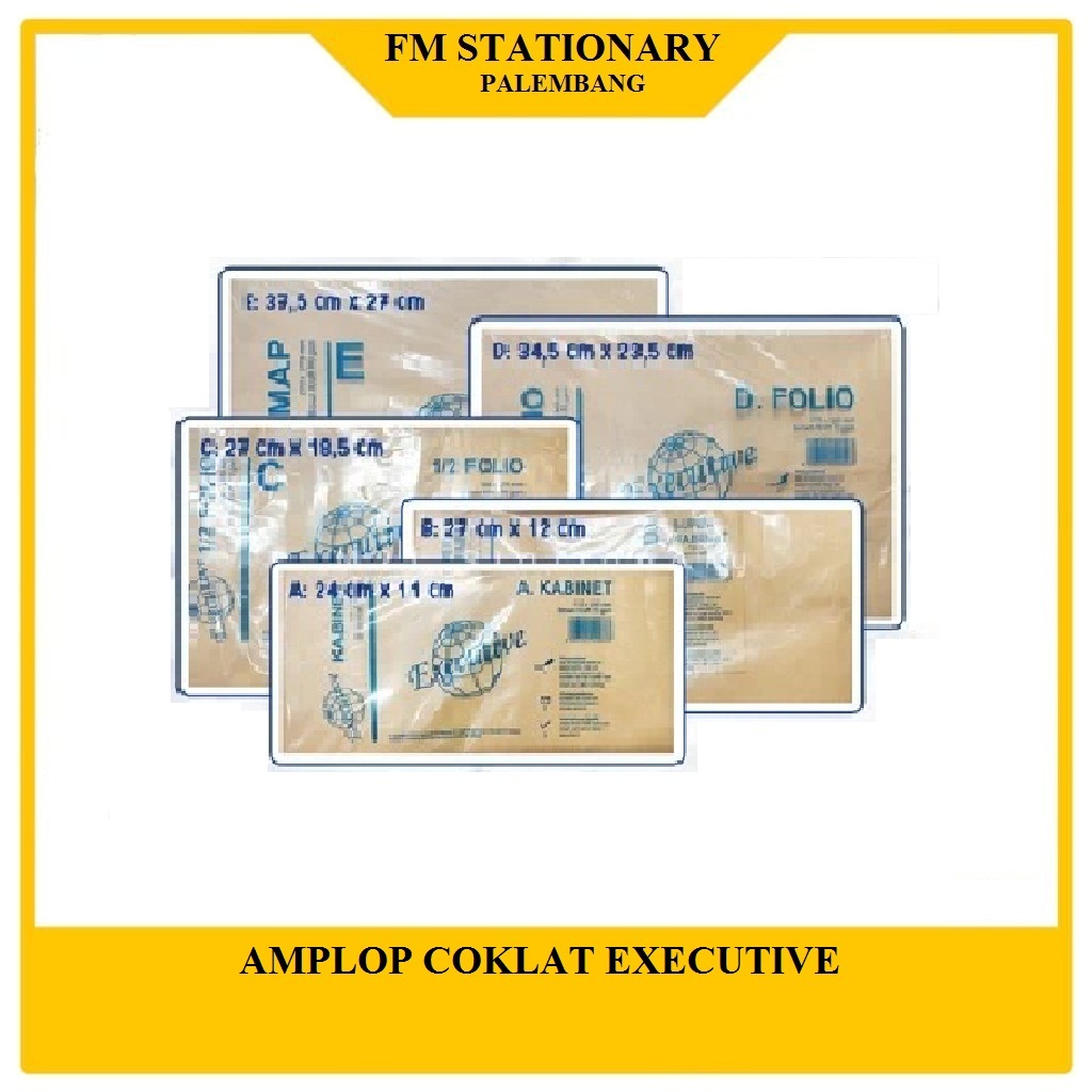 Amplop Map Executive/Amplop coklat kabinet/amplop map/amplop coklat