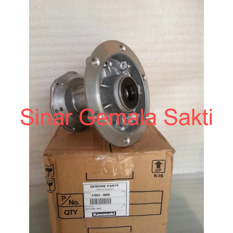 Tromol Depan Kawasaki KLX150S (41034-0058)