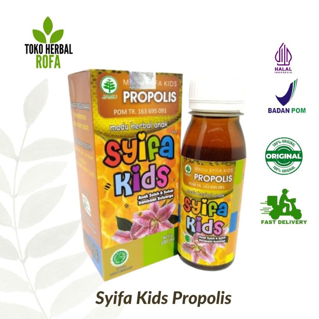 

MADU HERBAL ANAK SYIFA KIDS PROPOLIS 100 ML