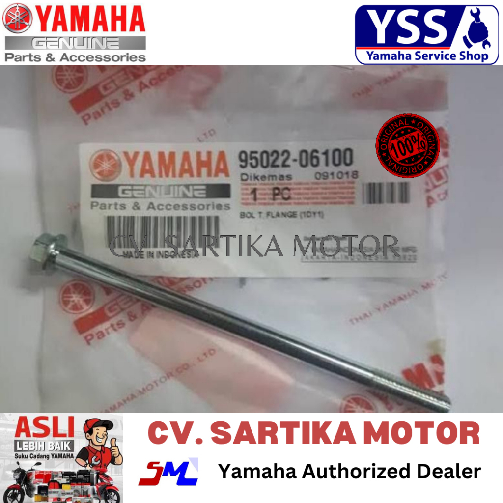 BOLT FLANGE BAUT TUTUP SARINGAN FILTER OLI JUPITER Z ROBOT Z1 95022-06100