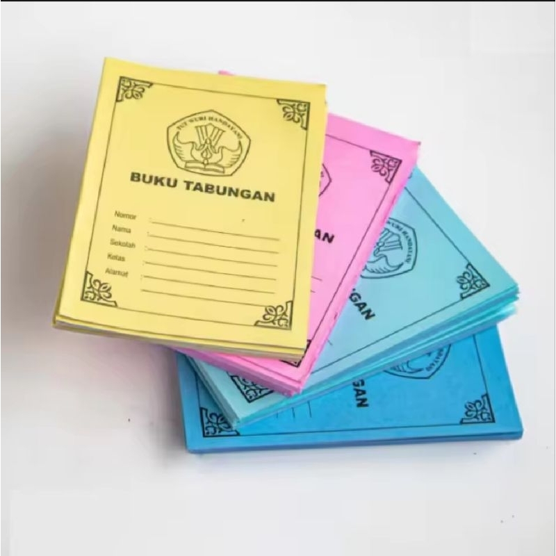 

10 Pcs Buku Tabungan Siswa / Buku Tabungan Sekolah