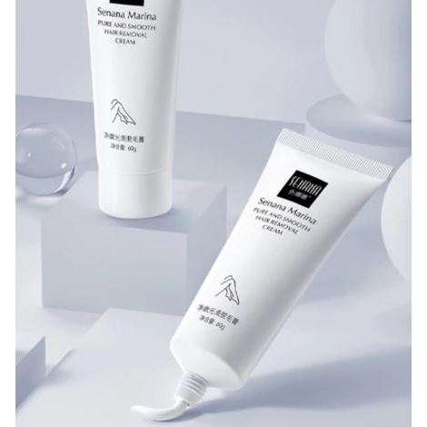 Senana Marina Perontok Bulu Perontok Bulu Permanen Penghilang Bulu Ketiak Senana Hair Removal Cream