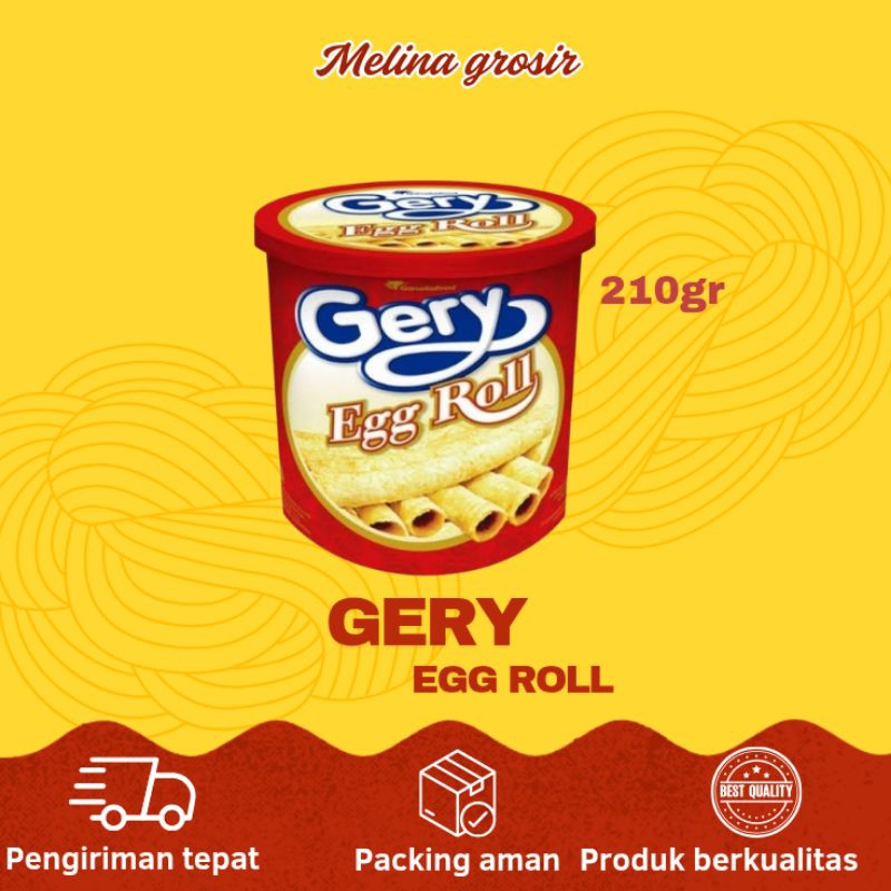 

GERY WAFER EGG ROLL TOPLES 210GR