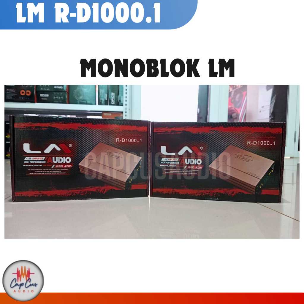 Power Monoblok LM Audio R-D1000.1