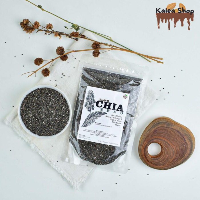 

Organic Black Chia Seeds 150 Gr Kalea1
