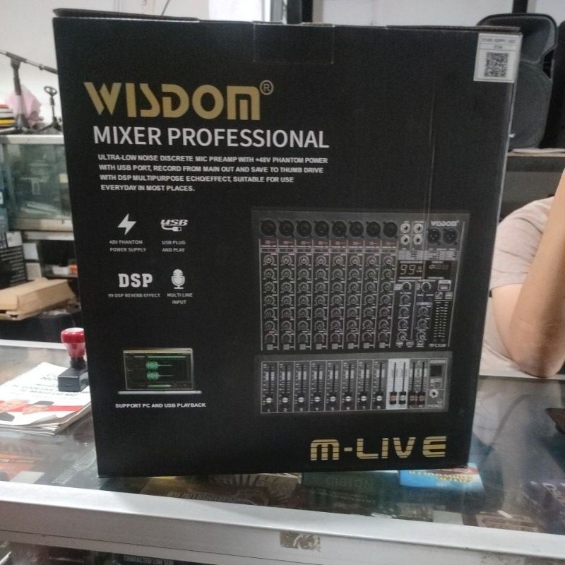 mixer wisdom 8channel M LIVE 8