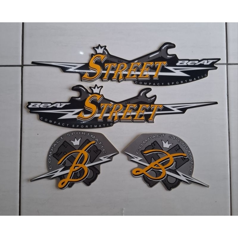 Sticker / Striping / Lis body motor Honda Beat Street 2020 ORIGINAL/ASLI