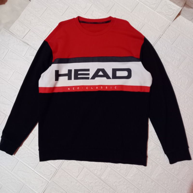 Sweater Crewneck Vintage Head