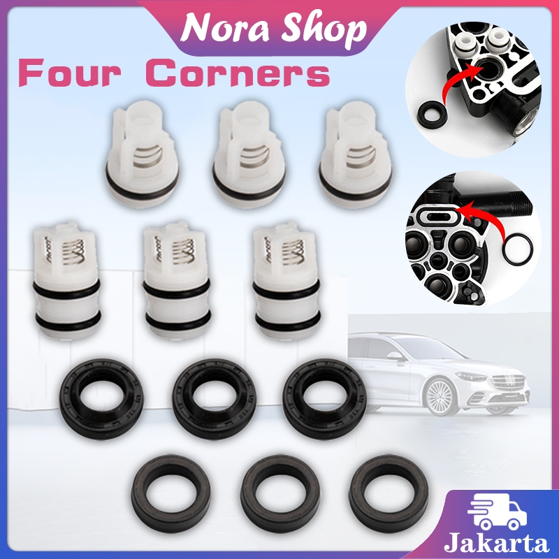 Seal Valve Jet Cleaner 12pcs Klep Jet Cleaner High Pressure Inlet Valve Outlet Valve Jet Cleaner