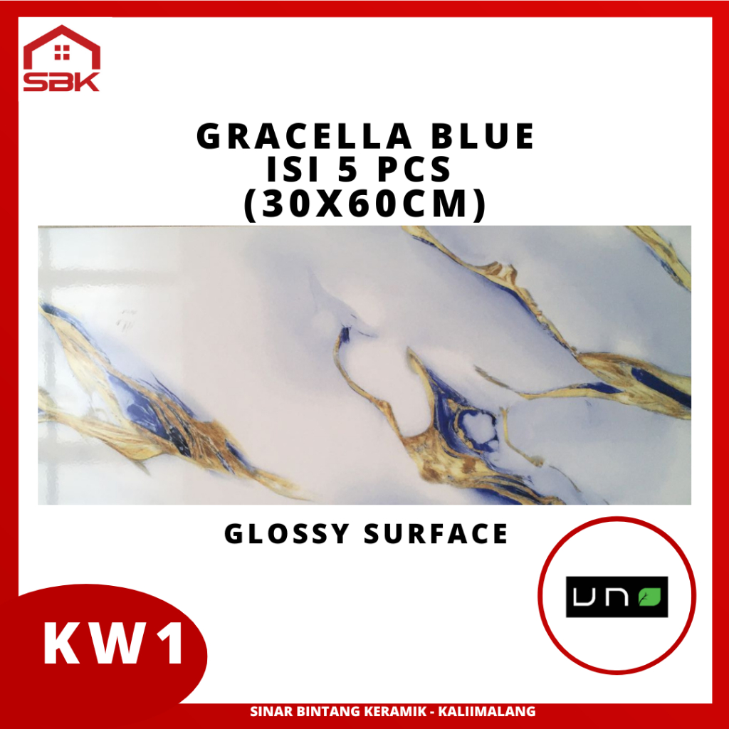 Keramik Dinding Rectifed 30x60 Gracella Uno