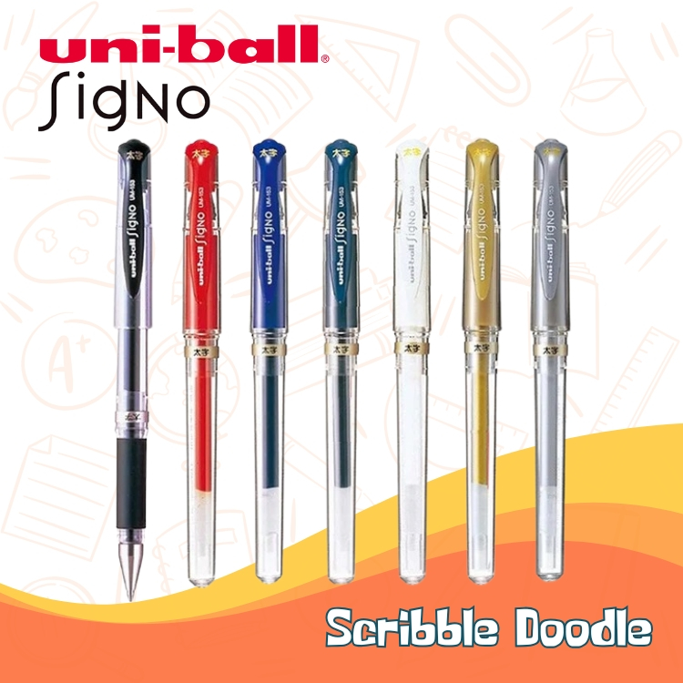 

UNI UniBall Signo Broad UM-153 Gel Pen / Pulpen Sign Pen Uni Ball