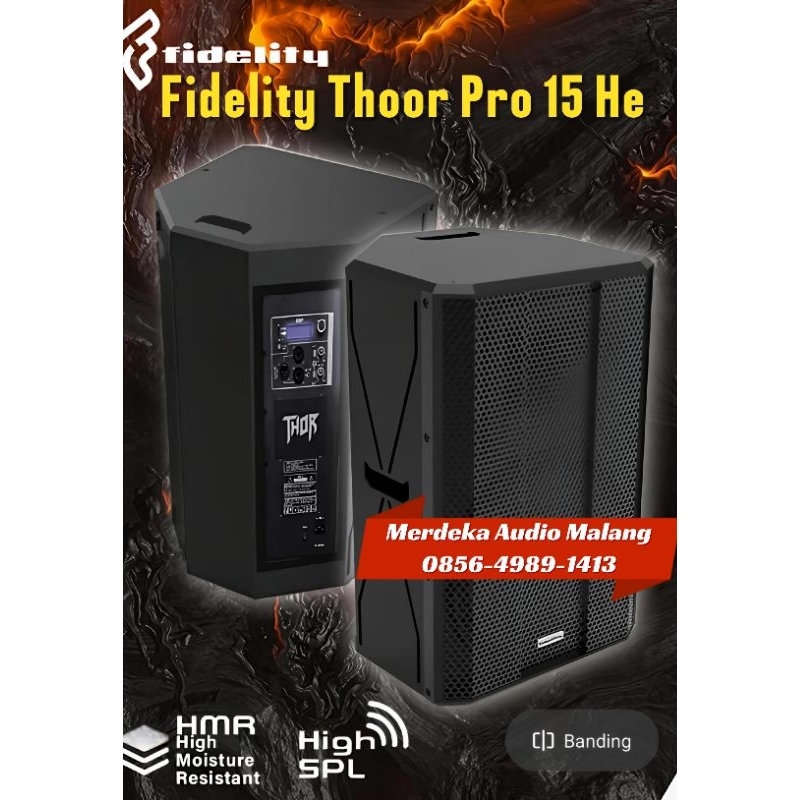 SPEAKER FIDELITY THOR PRO 15 HE