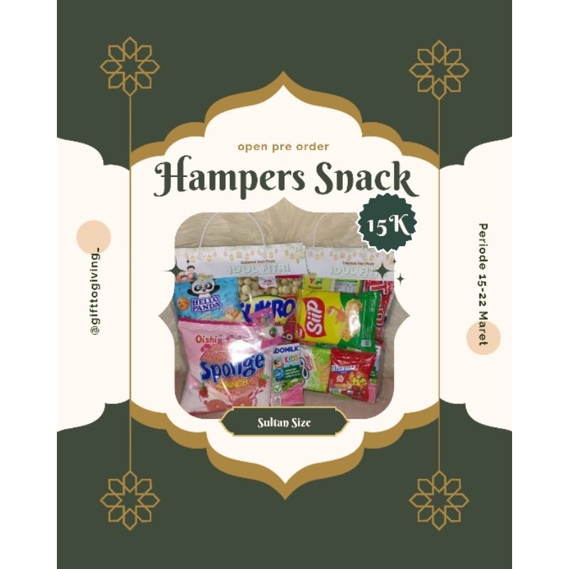 

Hampers Snack Sultan Size