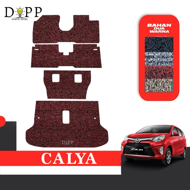 Karpet Mobil Calya / Karpet Mobil Mie Bihun Toyota Calya Bahan Premium