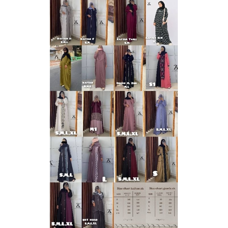 DRESS ABAYA By ZAKIYA KAFTAN// DRESS ZK//KAFTAN by ZAKIYA KAFTAN //KAFTAN ZK//DRESS ETNIK ZK//ZAKIYA