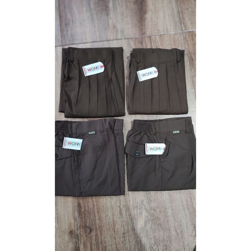 Celana sekolah/ seragam sekolah/ seragam SD SMP SMA/ Merk Woffi