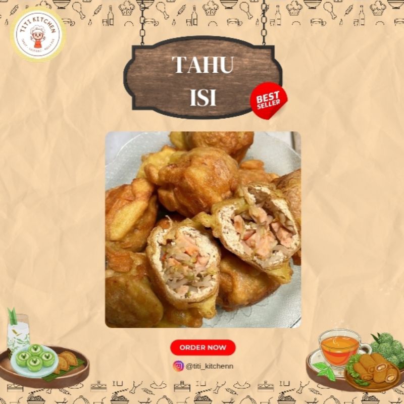 

Tahu Isi Maknyus - Isi 5 Pcs | Frozen Food