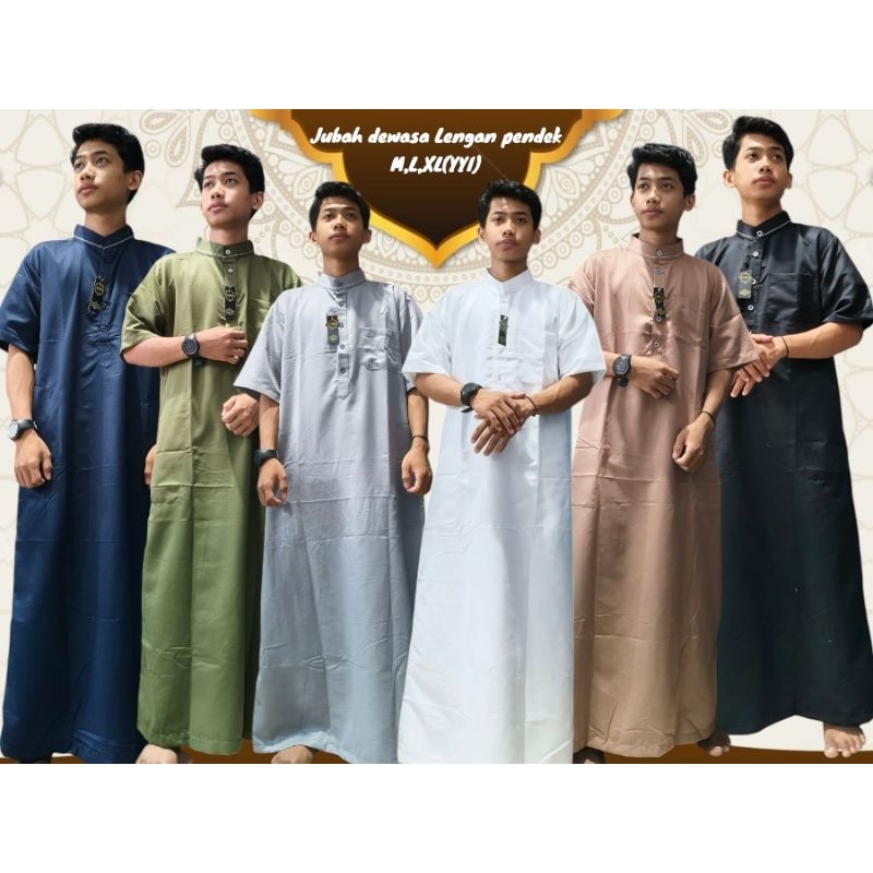 JUBAH LENGAN PENDEK