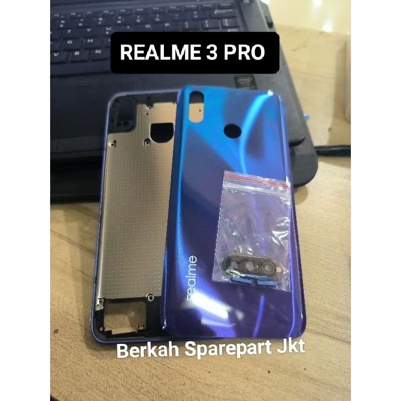 BEZEL + BACKDOOR REALME 3 PRO