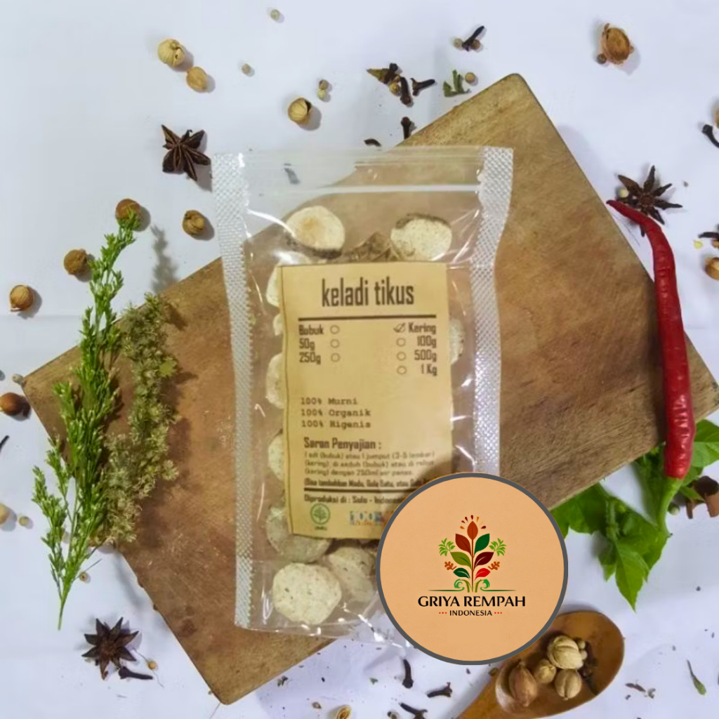 

KELADI TIKUS KERING 1 KG Bira Kecil Rempah Herbal Alami Simplisia untuk Kesehatan & Ramuan Jamu Tradisional Typhonium flagelliforme Kladi Talas kuning