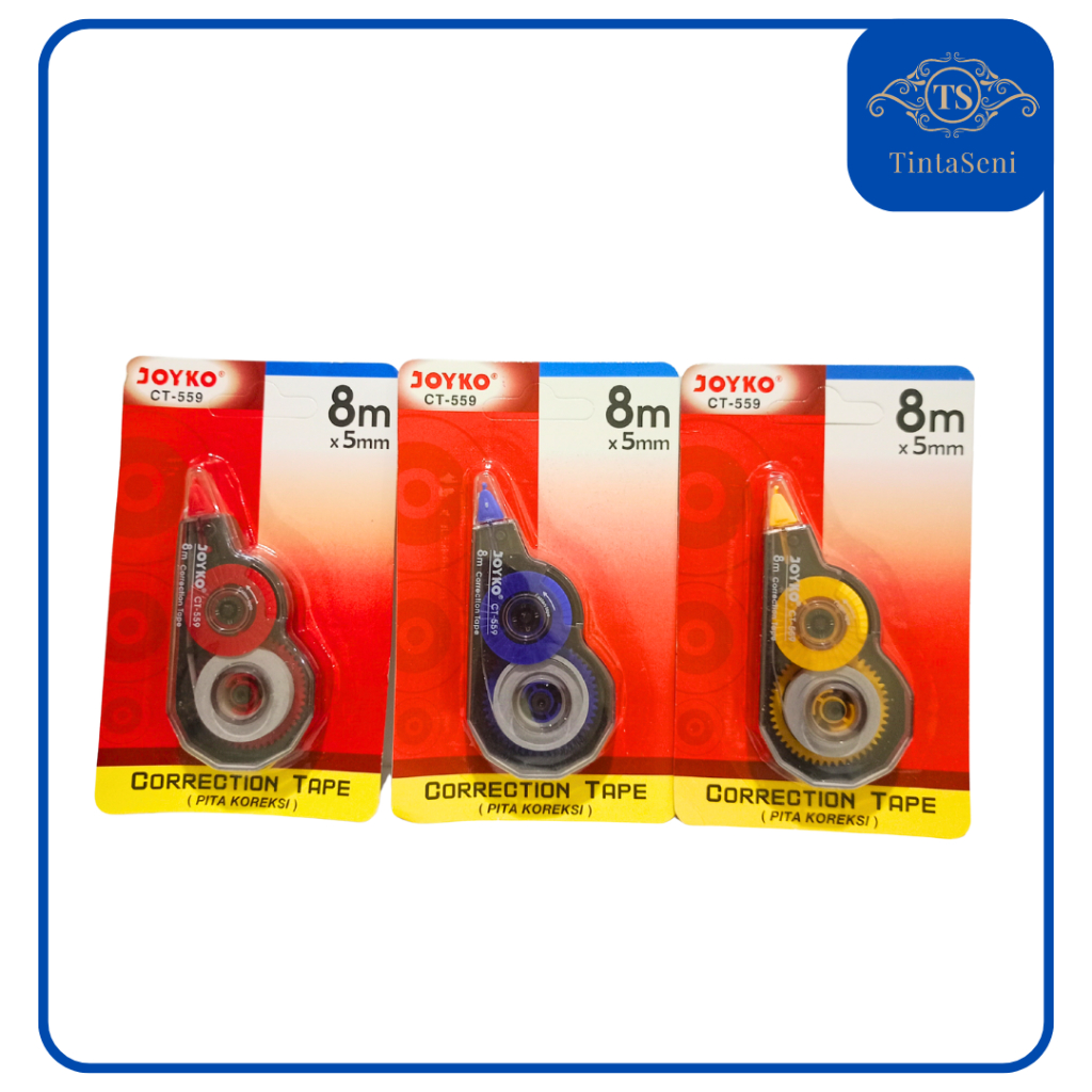 

Joyko Correction Tape 8m Tipex Kertas Label Roll Murah Tip x Joyko CT 559